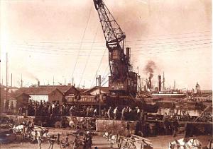Oran- 041- travail sur les quais